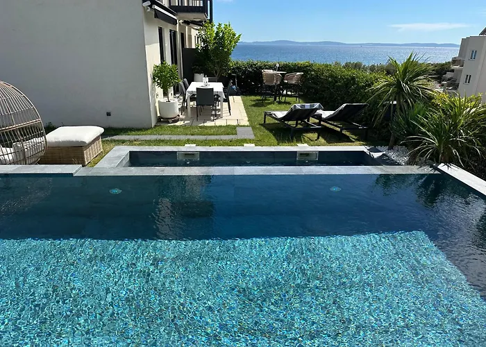 New Luxury Apartment With Private Heated Pool And Amazing Terrace With Seaview